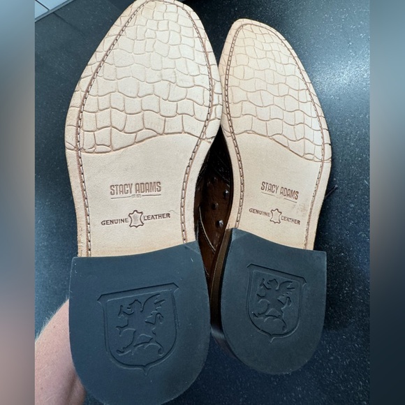 Stacy Adams Shoes - GENNARO
Wingtip Oxford Men’s Size 7.5 Cognac NEW - Picture 8 of 16